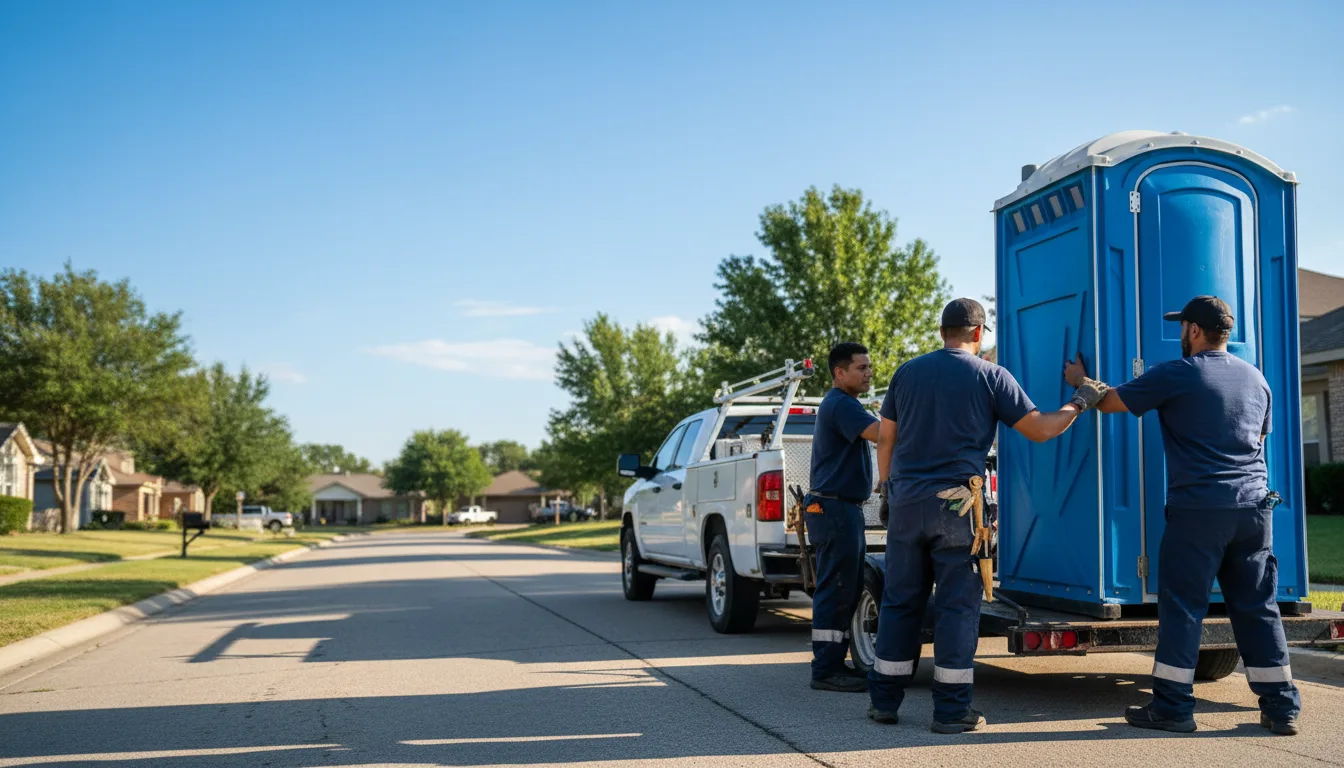 Portable Toilet Rental in Frederick, IL near me